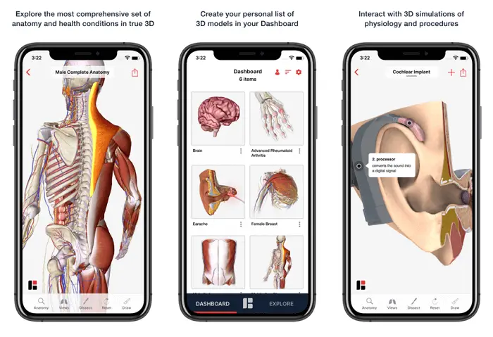human anatomy program for your phone