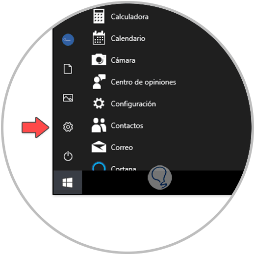 where is settings icon in onedrive
