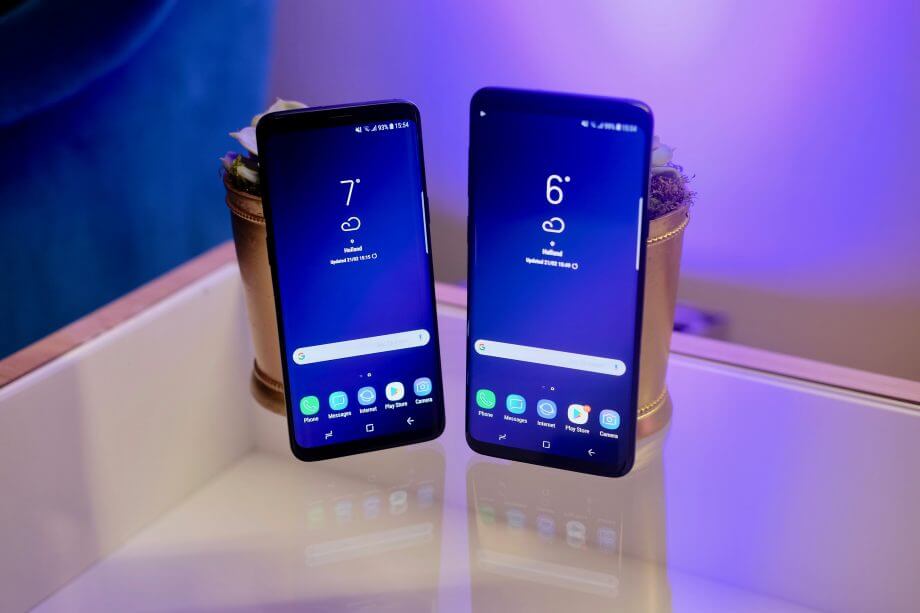 galaxy s9 plus software update messed up text messages