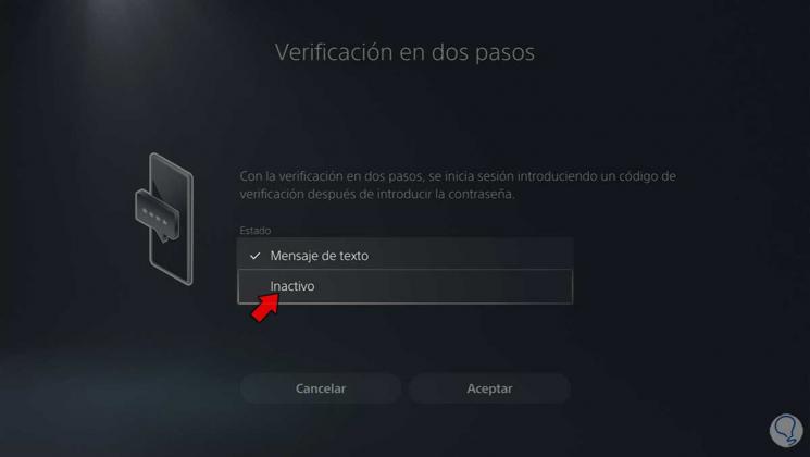 how to deactivate 2-step verification on ps4 without signing in