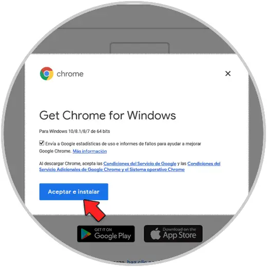 how to download google chrome on windows server 2019