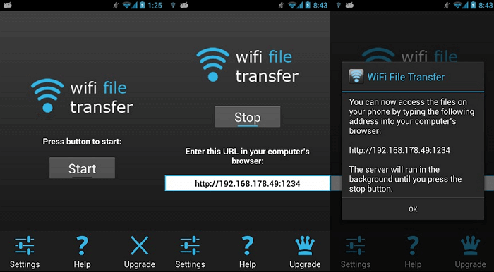 digiland tablet android file transfer windows
