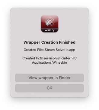 steam wrapper for mac